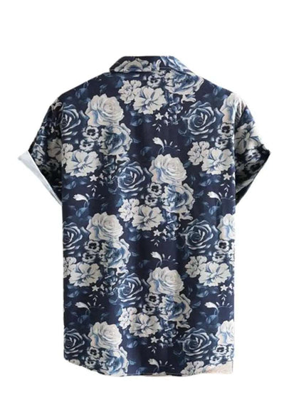 Classic Polyester Spandex Printed Casual Shirts for Mens OrderMeFirst