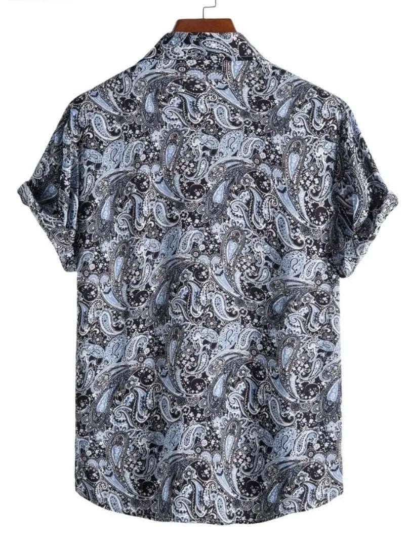 Classic Polyester Spandex Printed Casual Shirts for Mens OrderMeFirst