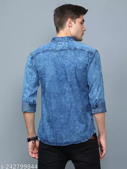 DENIM SHIRT FOR MEN OrderMeFirst