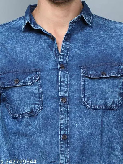 DENIM SHIRT FOR MEN OrderMeFirst