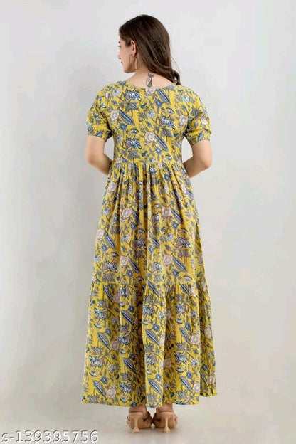 Designer Cotton Gown OrderMeFirst