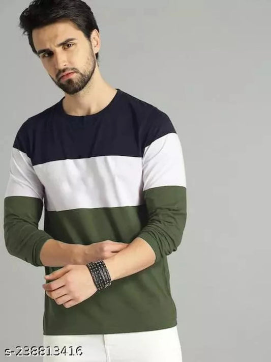 ESTAN Men Stylish Full Sleeve Tshirt OrderMeFirst