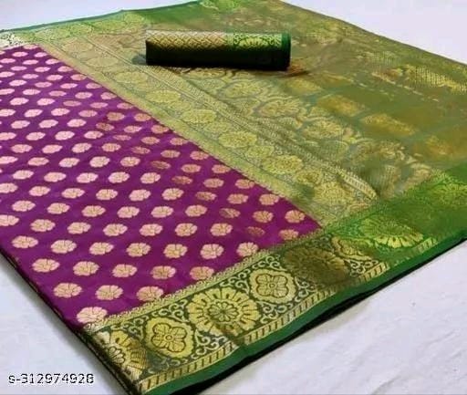 FABULOUS BANARASI SILK ZARI WORK SAREE OrderMeFirst