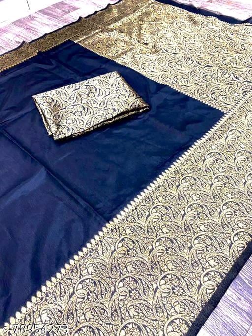 Fancy Banarasi Cotton Silk Saree OrderMeFirst