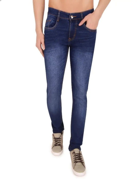 Fancy Polycotton Jeans For Men OrderMeFirst