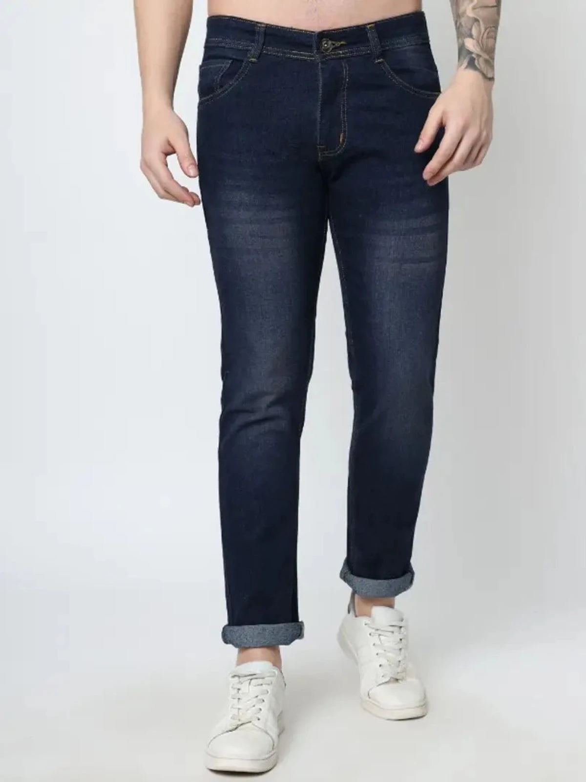 Fancy Polycotton Jeans For Men OrderMeFirst