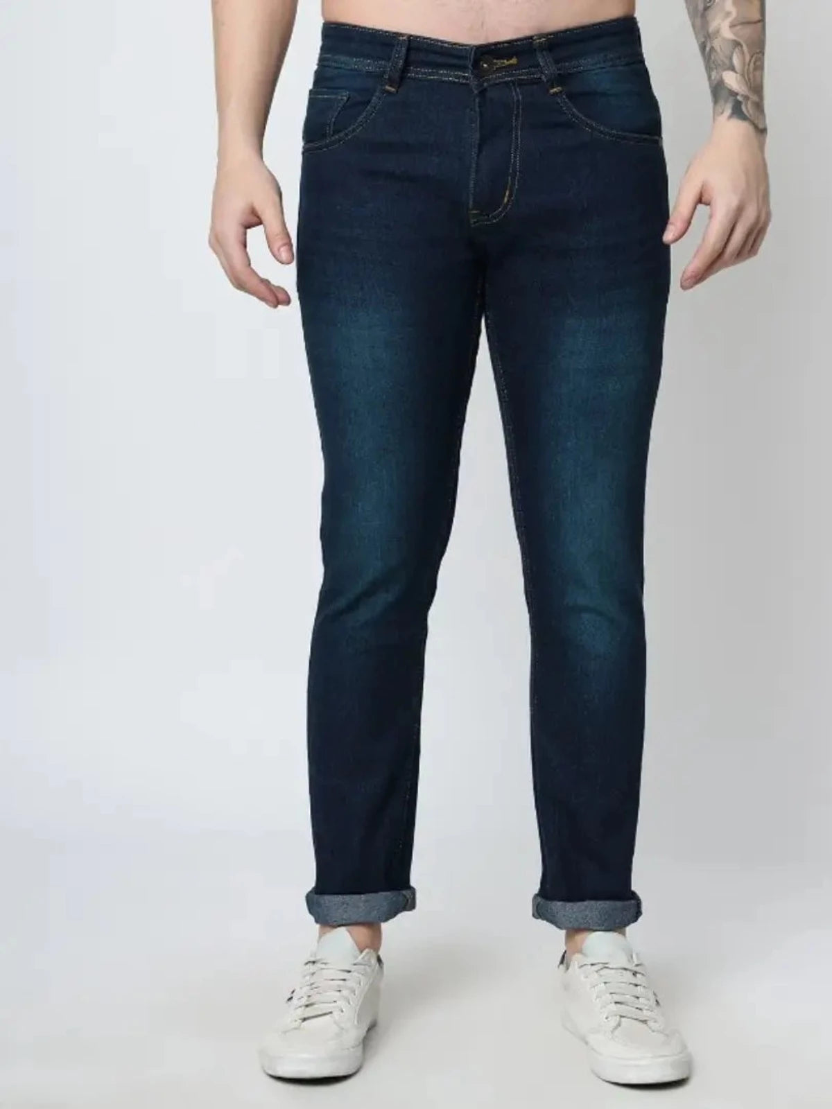 Fancy Polycotton Jeans For Men OrderMeFirst