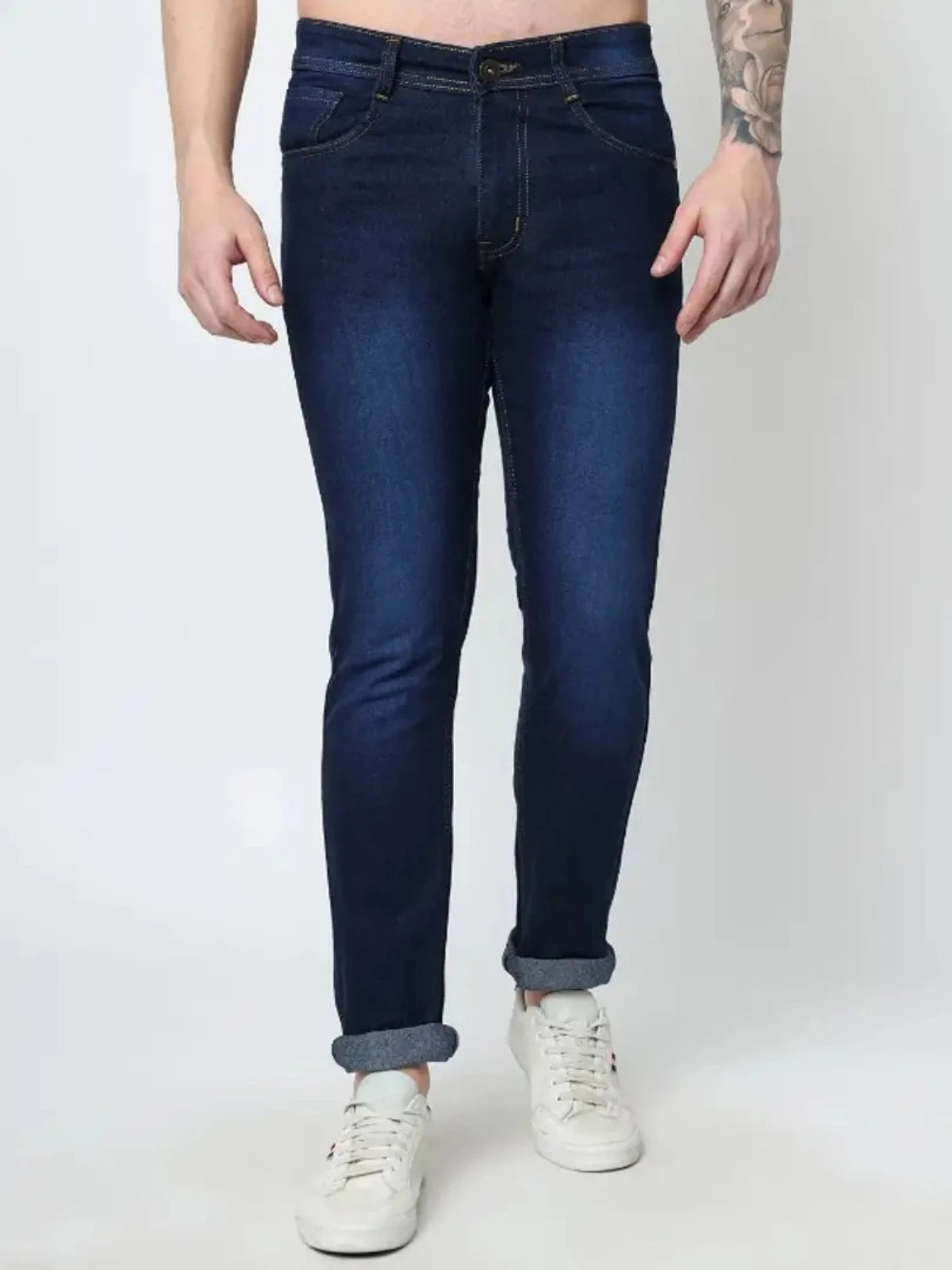 Fancy Polycotton Jeans For Men OrderMeFirst