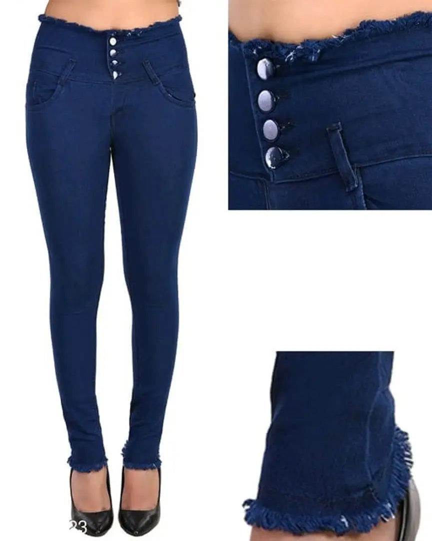 FashionEnsta Present Women  Girls Wear Stretchable and Stylish Denim Jeans OrderMeFirst