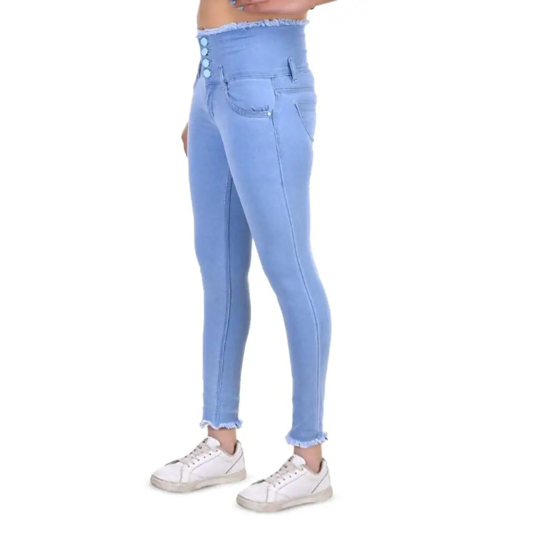 FashionEnsta Present Women  Girls Wear Stretchable and Stylish Denim Jeans OrderMeFirst