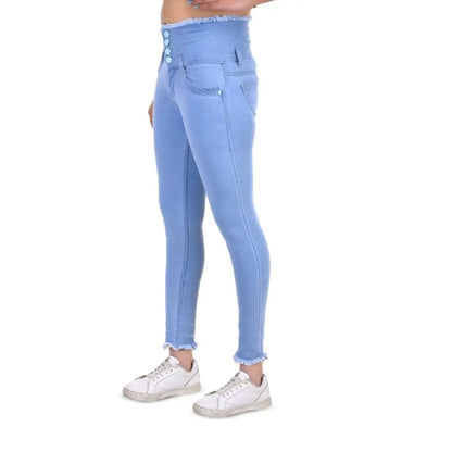 FashionEnsta Present Women  Girls Wear Stretchable and Stylish Denim Jeans OrderMeFirst