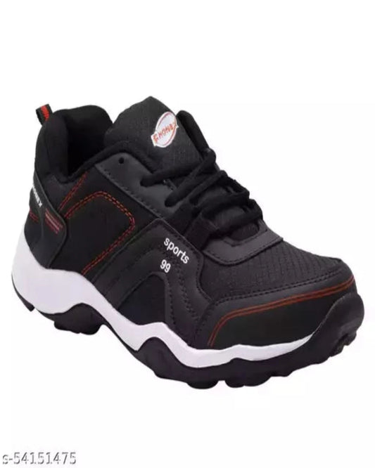 Fhonex Sport 99 Black Sports Shoes OrderMeFirst