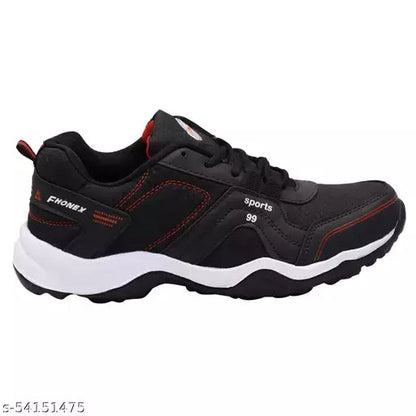 Fhonex Sport 99 Black Sports Shoes OrderMeFirst