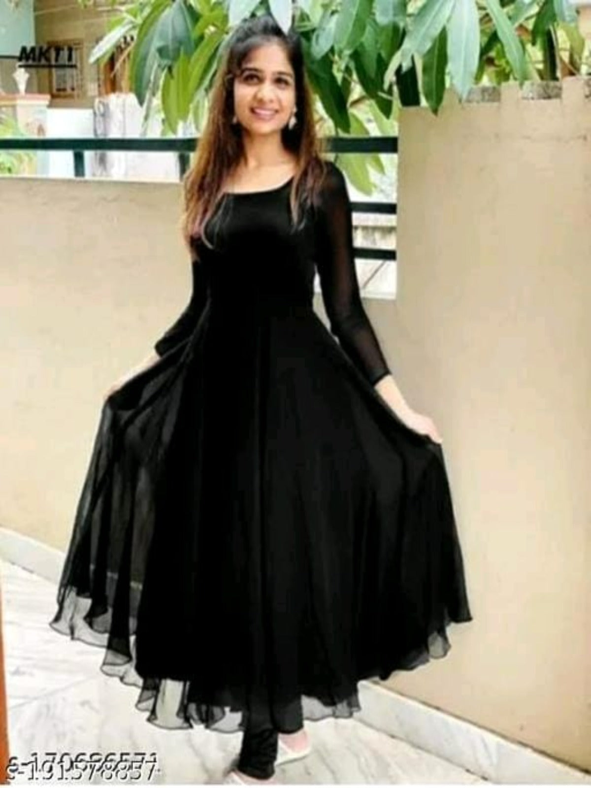 Georgette Gown - OrderMeFirst