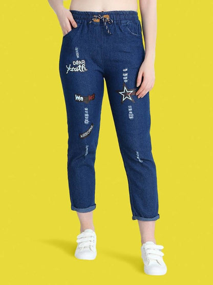 Jogger Fit Women And  Girls  Jeans OrderMeFirst