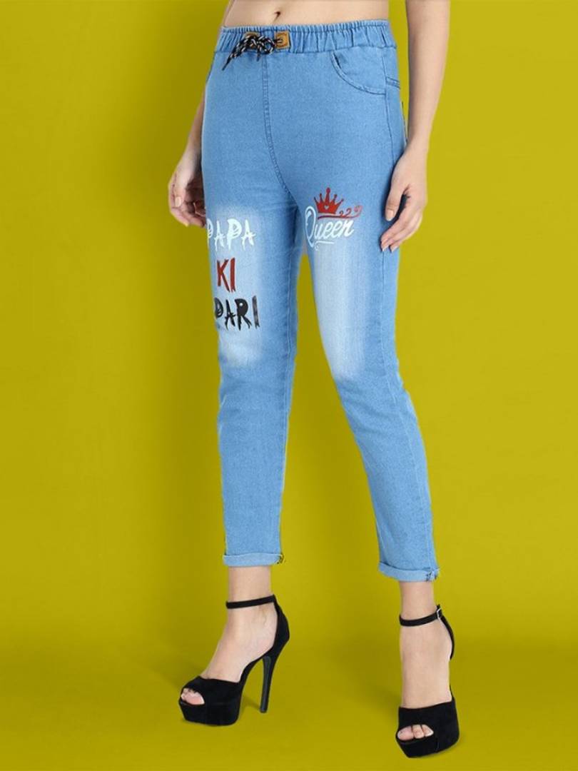 Jogger Fit Women And  Girls  Jeans OrderMeFirst