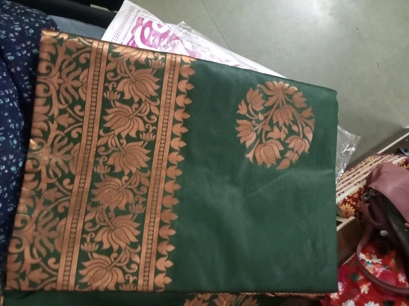 Kanchipuram Silk Saree With Blouse Piece OrderMeFirst