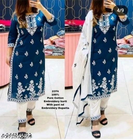 Lakhnavi Work Kurta Set OrderMeFirst