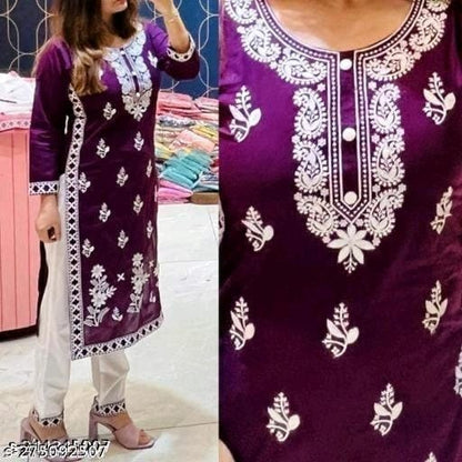 Lakhnavi Work Kurta Set OrderMeFirst