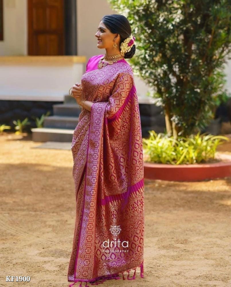 Litchi Silk Saree OrderMeFirst