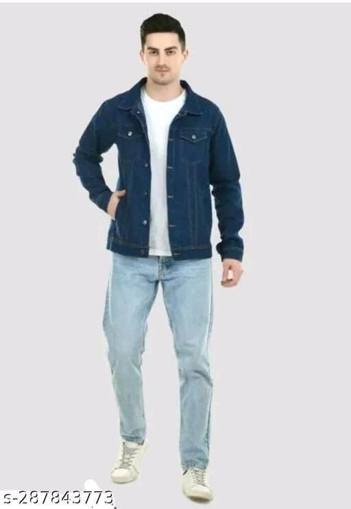 Manes Jacket Dark Blue Denim OrderMeFirst