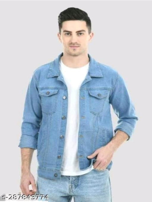 Manes Jacket Dark Light Blue Denim OrderMeFirst