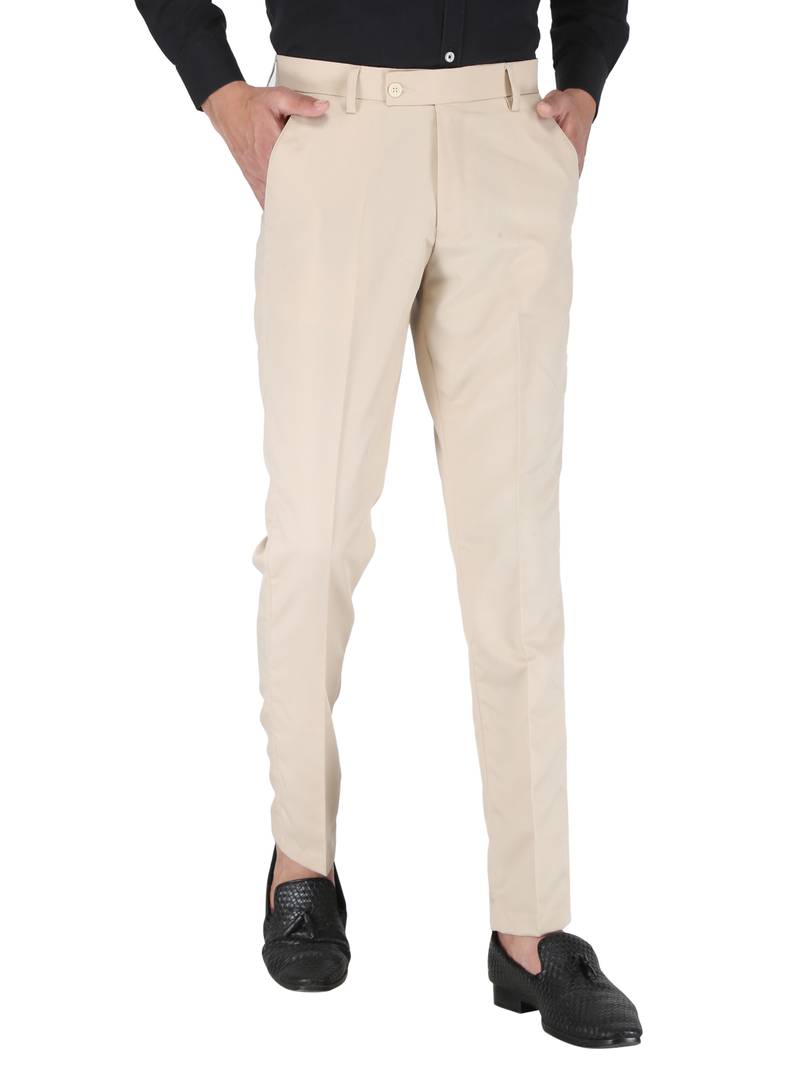 Men Slim Fit Formal Trouser OrderMeFirst