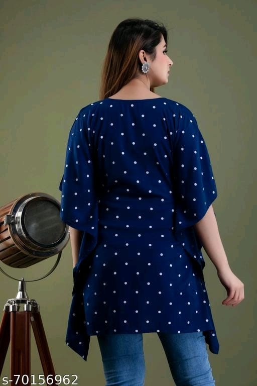 Navy Blue women Kaftan Top OrderMeFirst