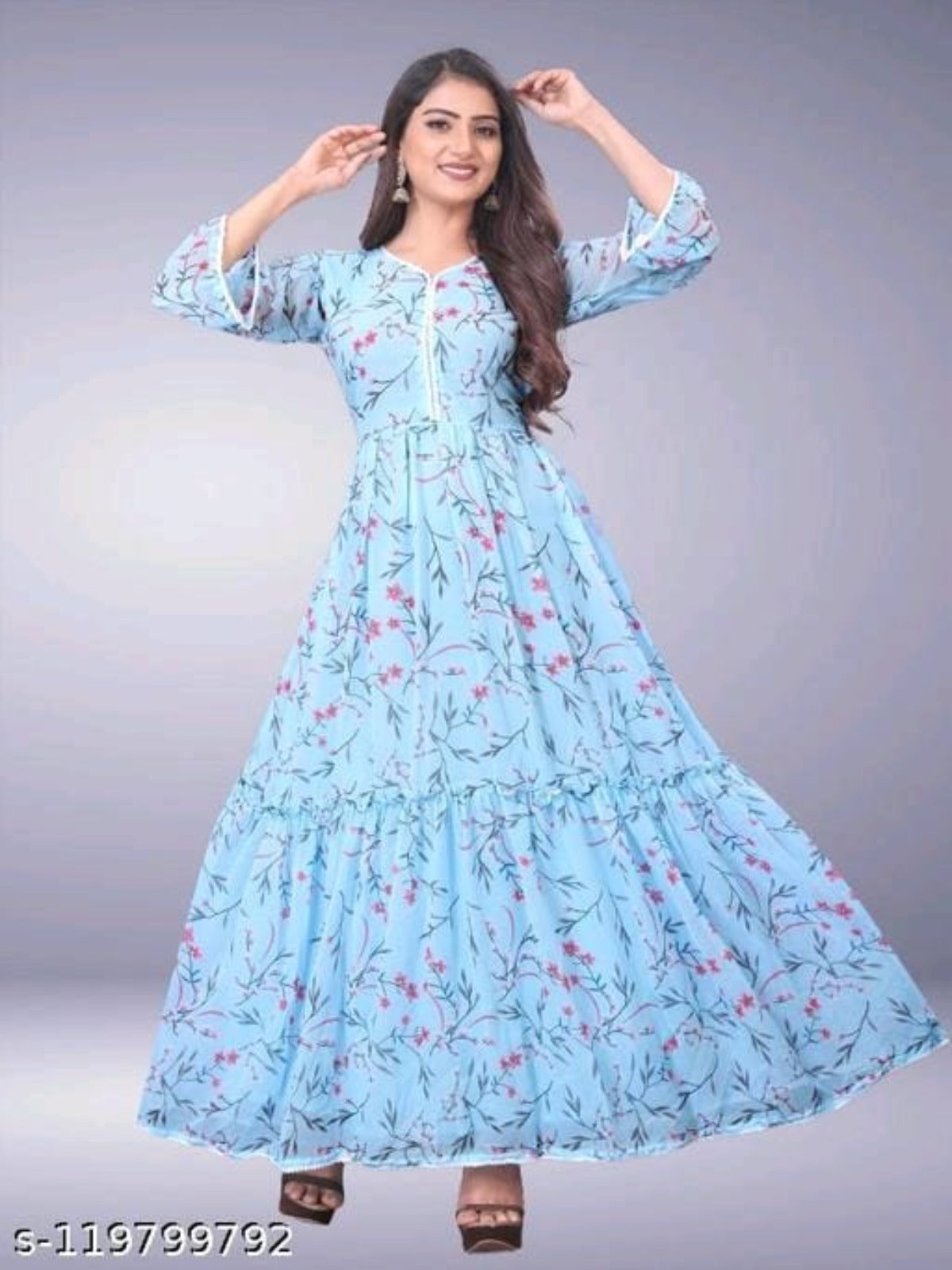 PumPum Floral Gowns OrderMeFirst