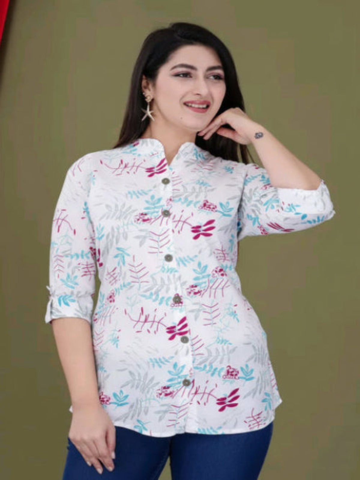 Rayon Sleeve Top