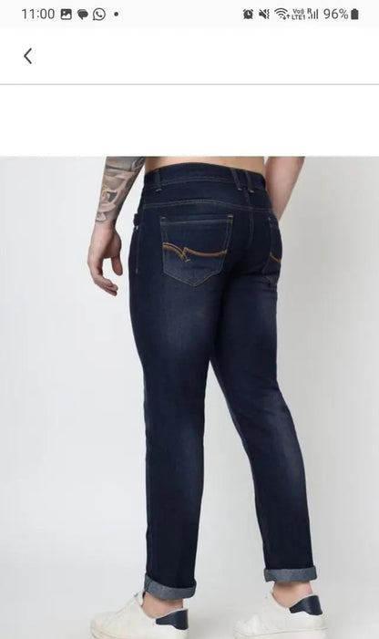 Stylish Polycotton Jeans For Men OrderMeFirst