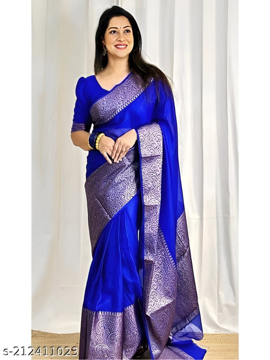 Suhaanaa Premium Kanjeevaram Silk Saree OrderMeFirst