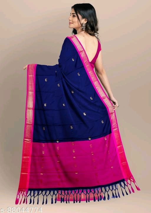 Traditional Paithani Silk Sarees With Contrast Blouse Piece OrderMeFirst