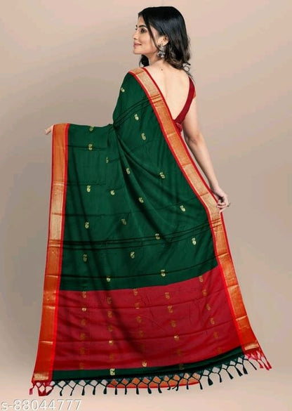 Traditional Paithani Silk Sarees With Contrast Blouse Piece OrderMeFirst