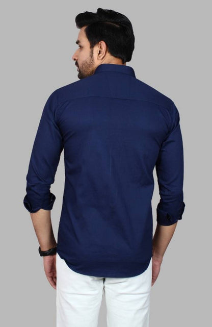 Trendy Cotton Blend Full Sleeve Shirt OrderMeFirst