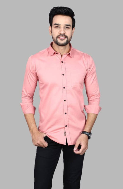 Trendy Cotton Blend Full Sleeve Shirt OrderMeFirst