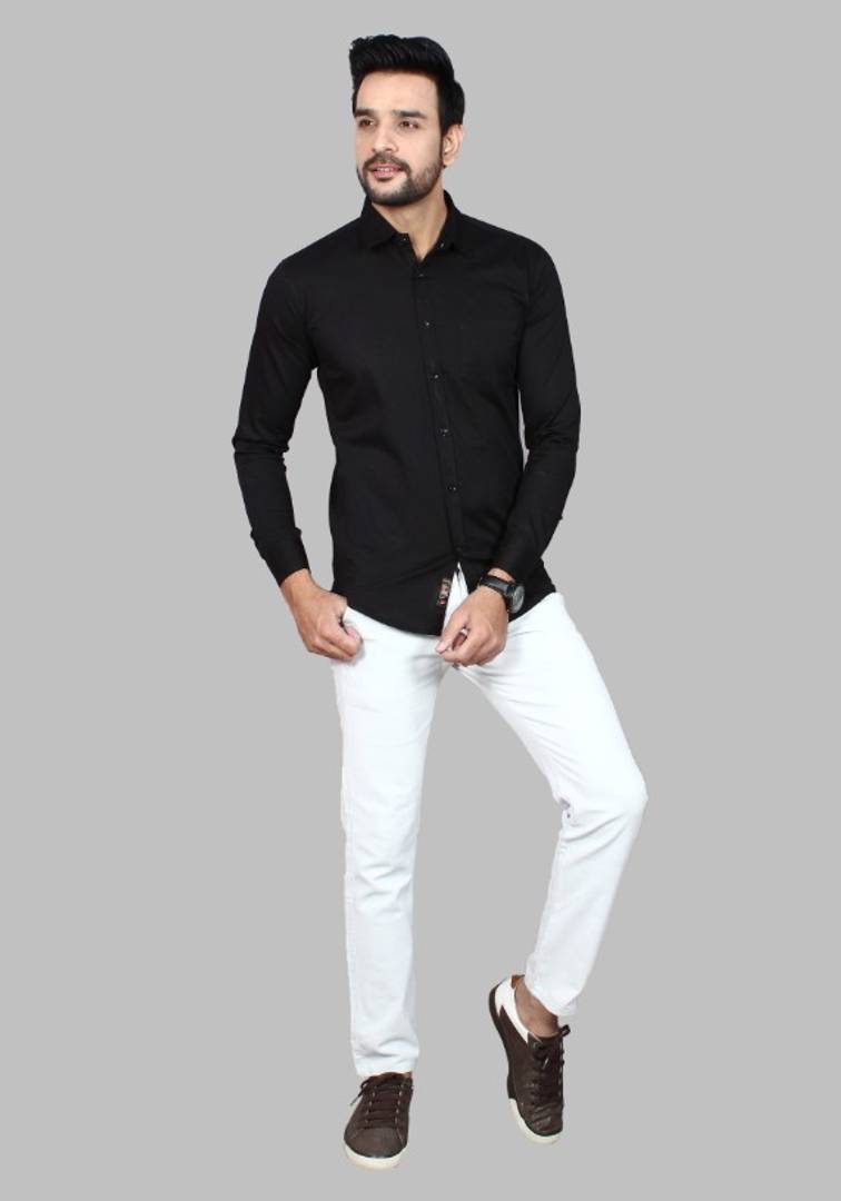 Trendy Cotton Blend Full Sleeve Shirt OrderMeFirst