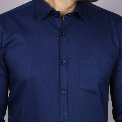 Trendy Cotton Blend Full Sleeve Shirt OrderMeFirst