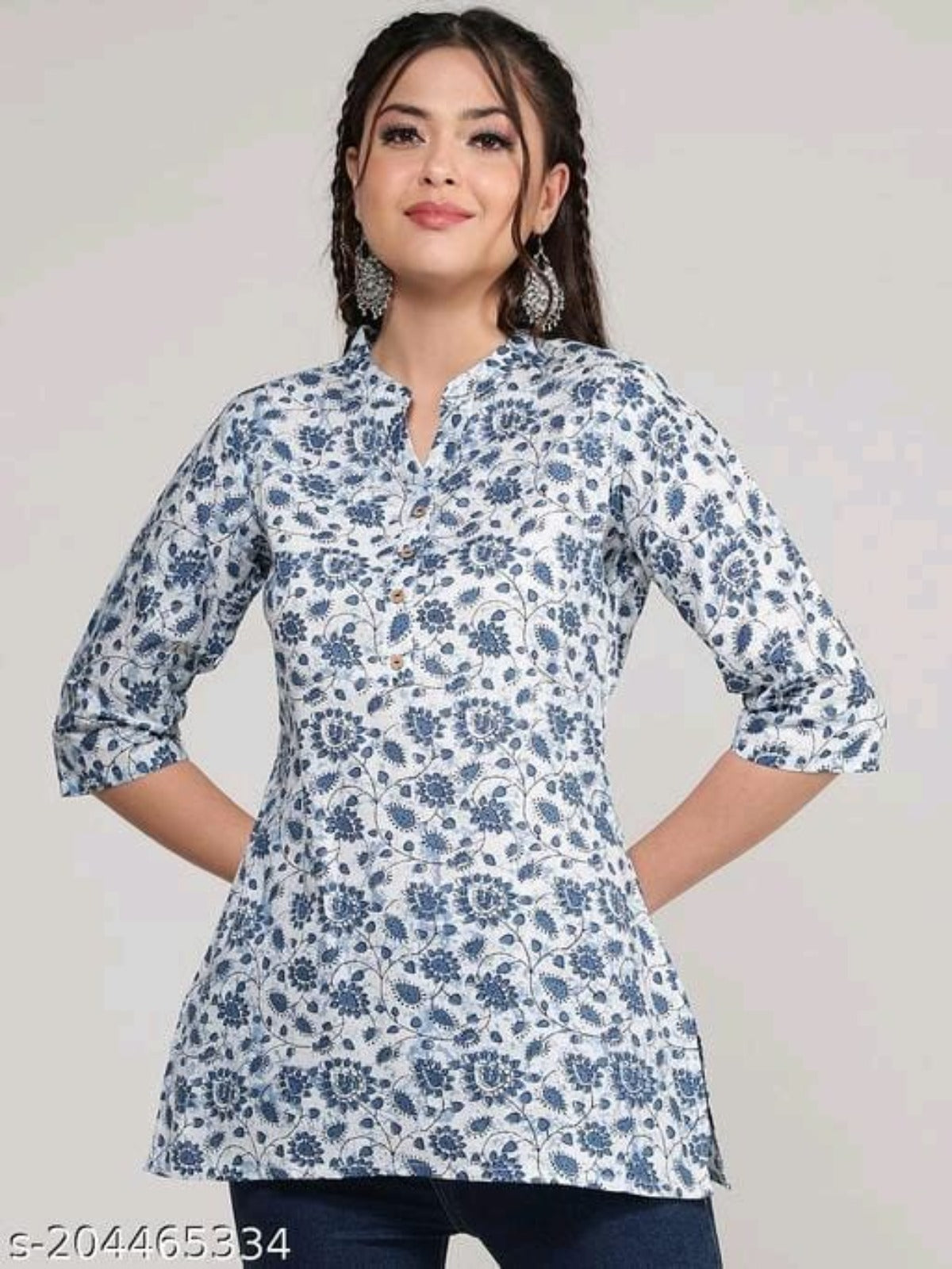 Turrito psis Women Cotton Top OrderMeFirst