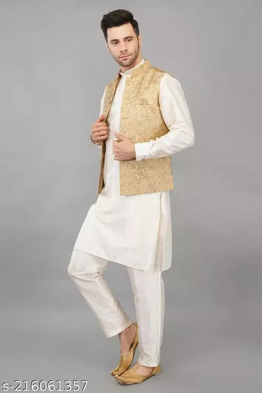 Wedding ethnic nehru jacket for men OrderMeFirst