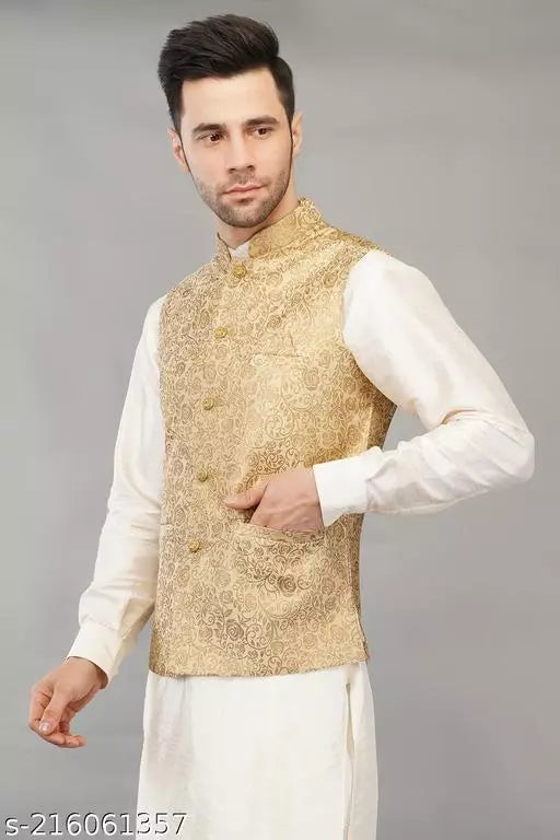 Wedding ethnic nehru jacket for men OrderMeFirst