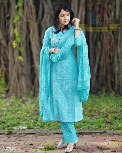 Bandhani Cotton Kurti