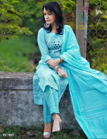 Bandhani Cotton Kurti