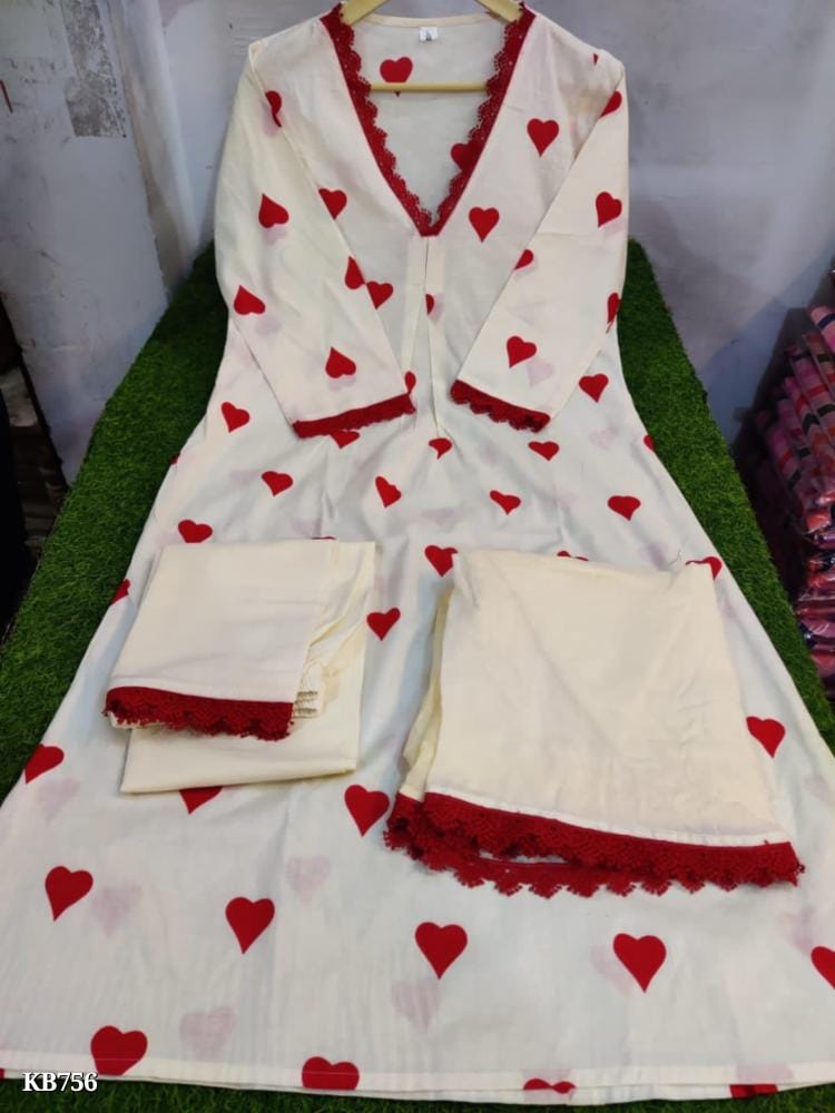 Valentine's Special Kurti Gift