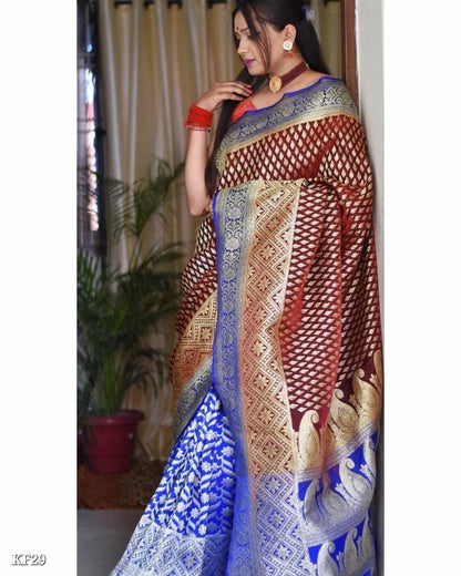 Traditional Banarasi Soft Silk Sarees