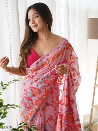 Kashmiri Soft Silk Saree