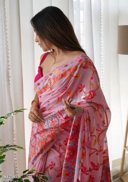 Kashmiri Soft Silk Saree