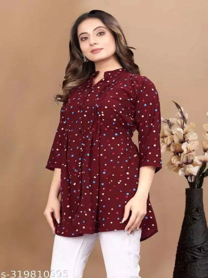 Women Trending Tunic tunic top OrderMeFirst