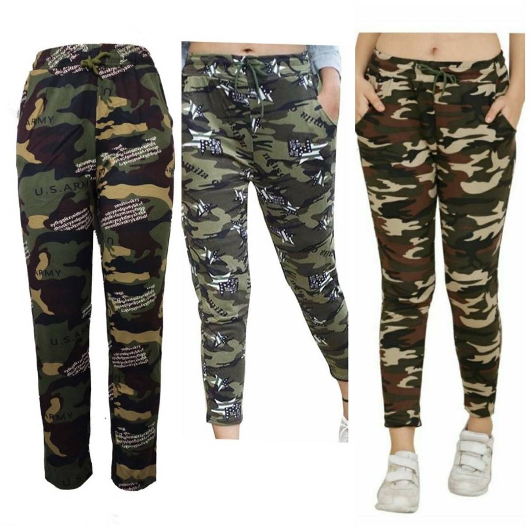 Women's Combo Of 3 camouflage jegging OrderMeFirst