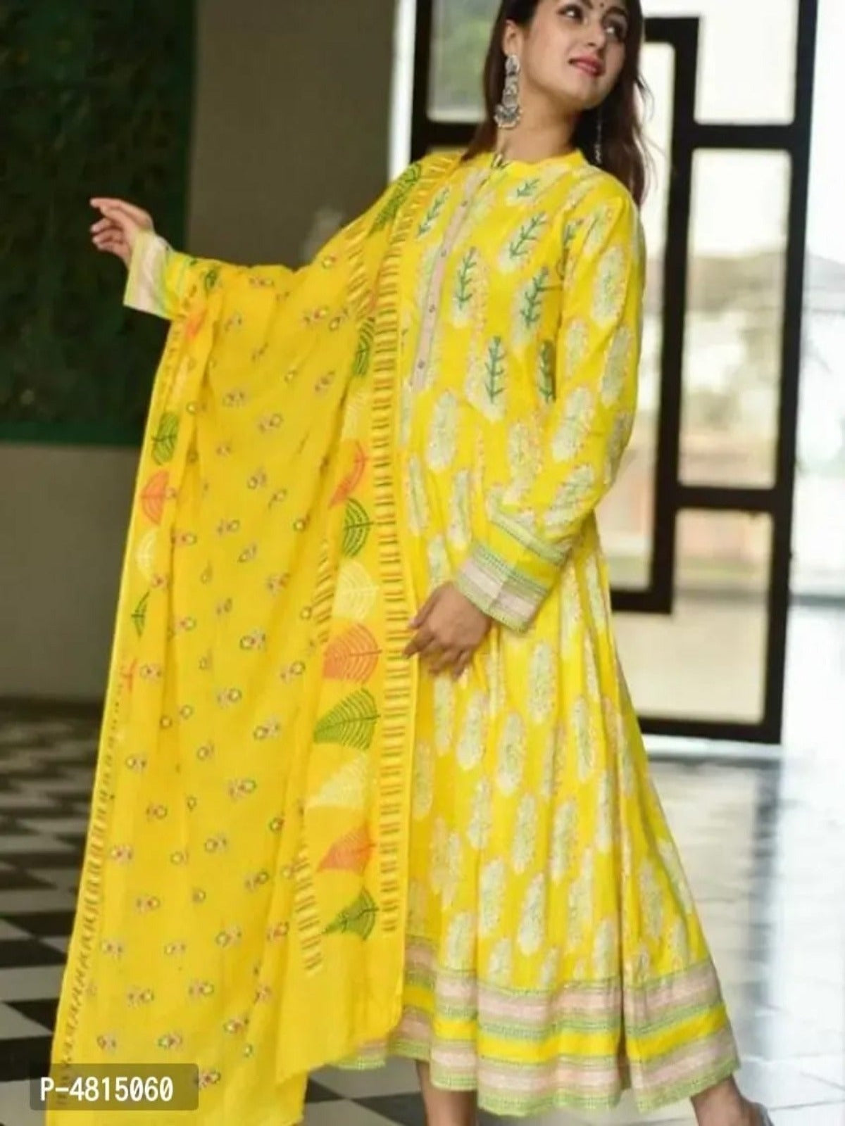 Womens Beautiful Rayon Handwork motif and Printed Kurta OrderMeFirst